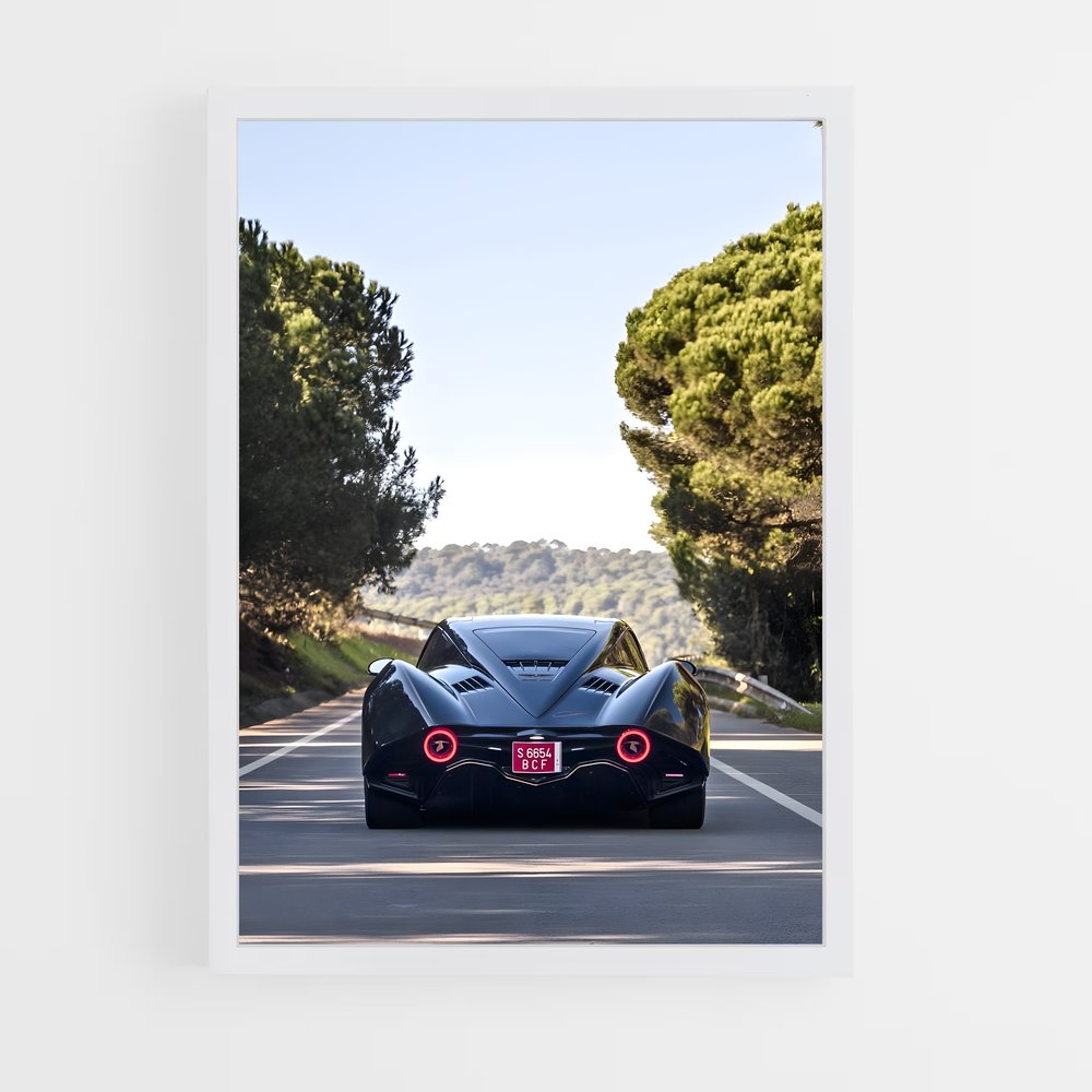 Poster Route Ébène – affiche Hispano Suiza (vue 3)
